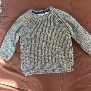 Zara kids Multicolor rib Knit Sweater 2-3 years